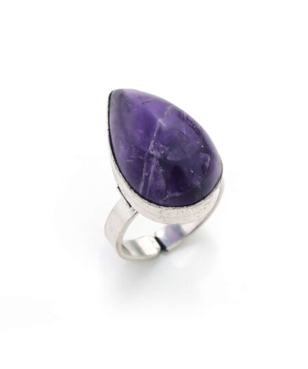 Arts Crystal Products Natural Labradorite Ring Set for Women,Vintage Joint Knuckle Stackable Rings Oval Gemstone Ring