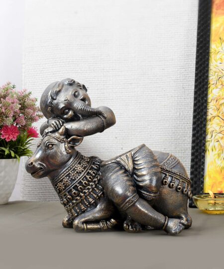 cow with ganesh